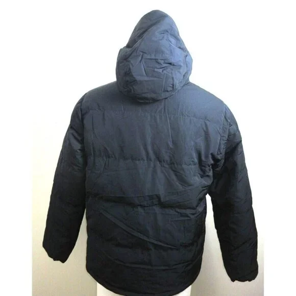 OOBE Brand Men's Kinsley Goose Down Hooded Jacket Midnight Navy Blue NWT - Picture 5 of 9